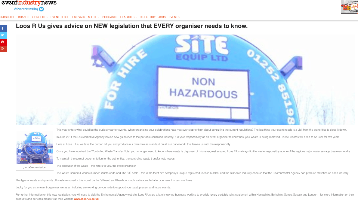 event industry news