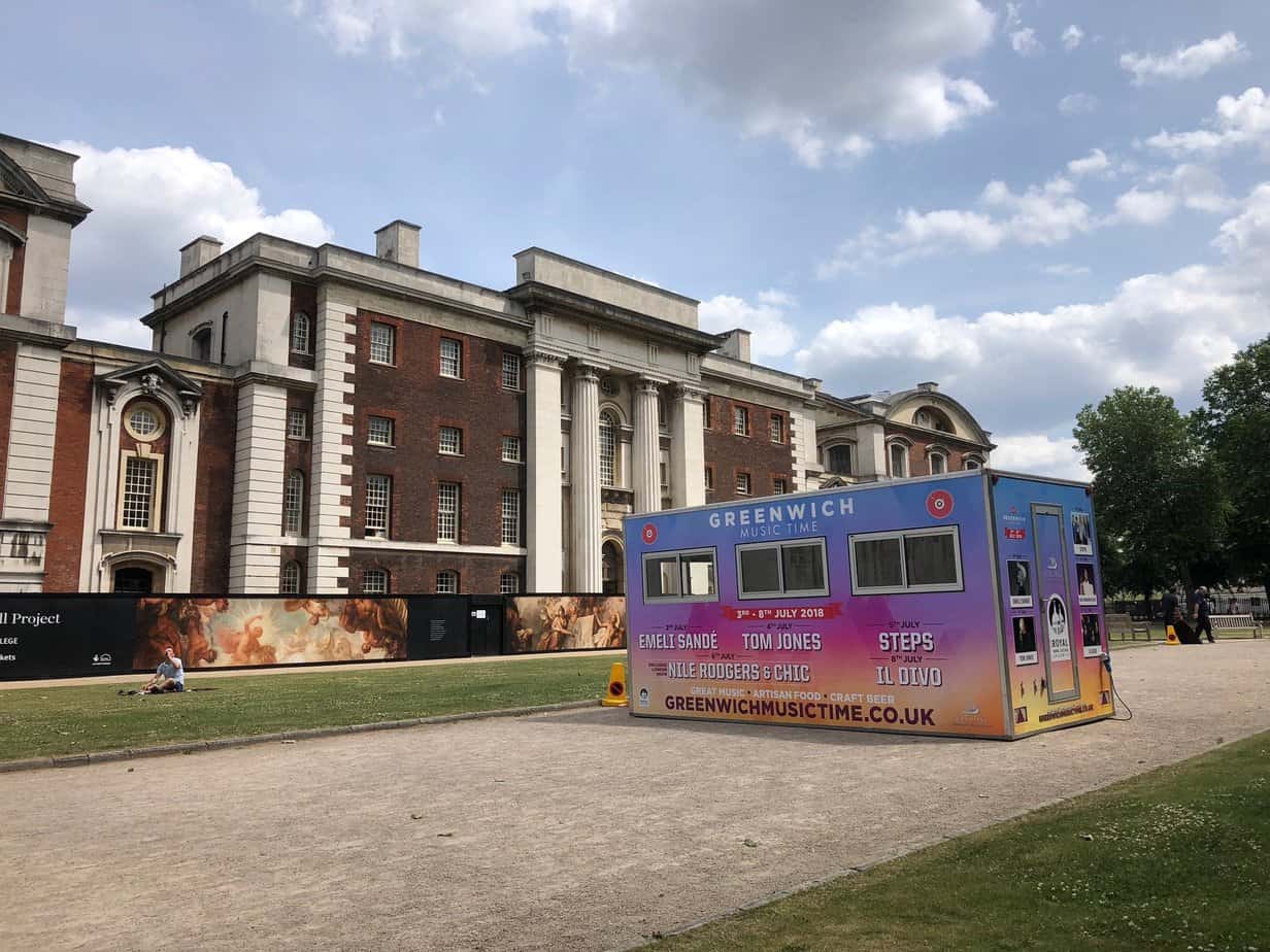 Full Event Branding: Bespoke Wrapping of Ticket Booths