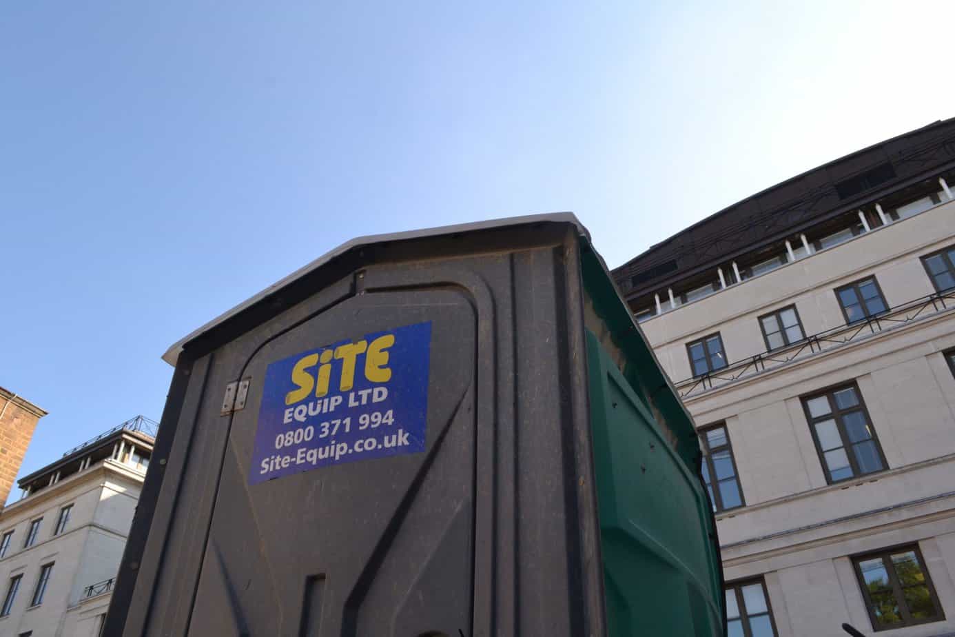 Over 100 Brand New Construction Site Toilets Have Arrived