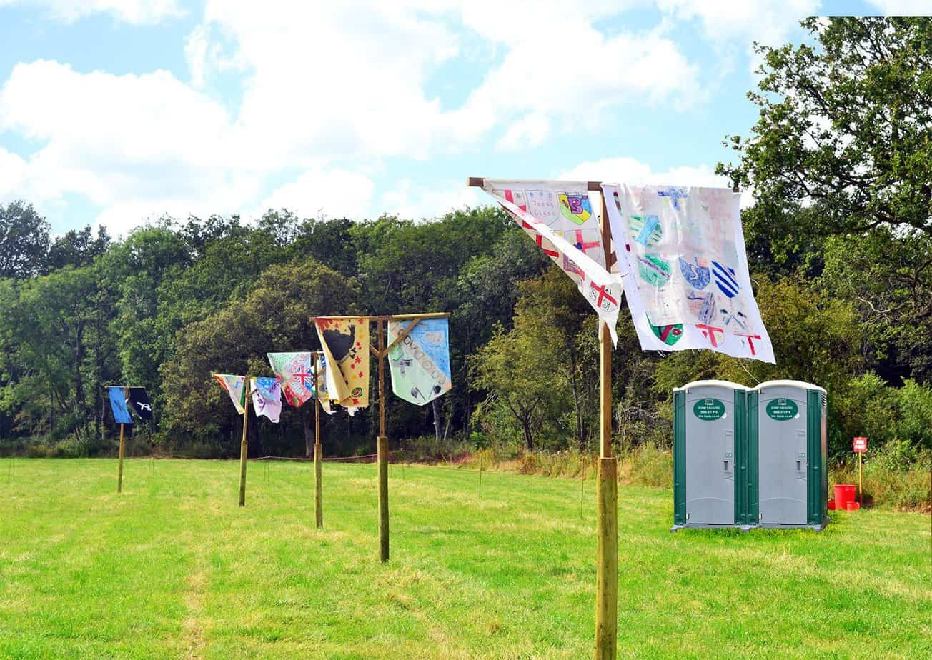 Local event toilets
