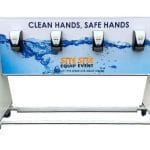 8 Bay Mobile Hand Sanitiser Station 8 Bay Mobile Hand Sanitiser Station