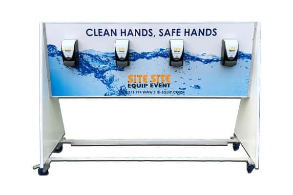 8 Bay Mobile Hand Sanitiser Station 8 Bay Mobile Hand Sanitiser Station