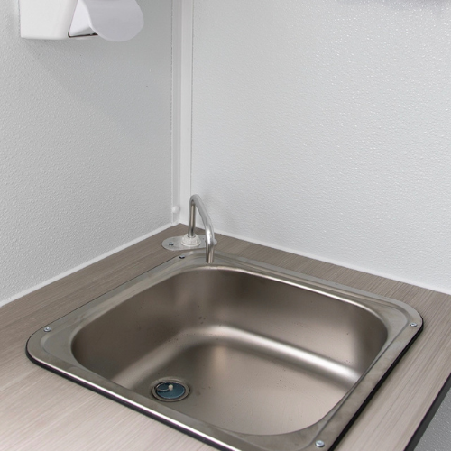 welfare unit kitchen sink